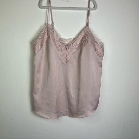 Express Pink Lace Cami XS Coquette Y2K Balletcore Romantic Softcore Satin Fairy - Picture 5 of 9